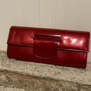 Vintage Red clutch
